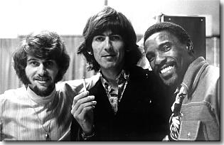 Johnny, George Harrison, and Al Wilson, 1967